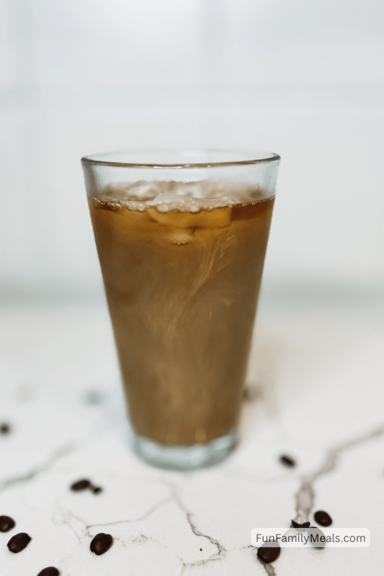 Iced Coffee with Almond Milk Fun Family Meals