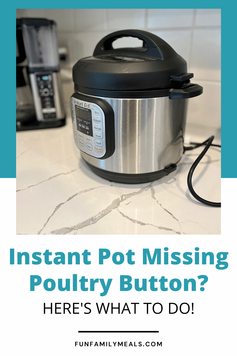 What to Do When Your Instant Pot Doesn't Have a Poultry Setting Fun