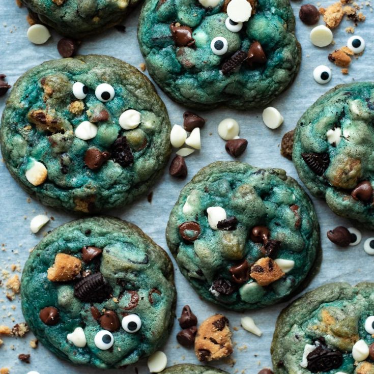 Image for Easy Cookie Monster Cookies Recipe