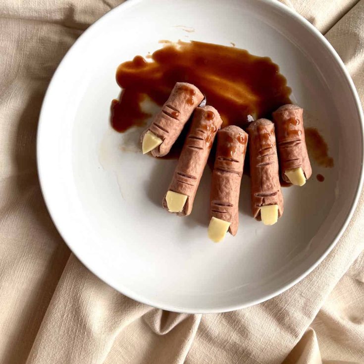 Image for Bloody Halloween Hot Dog Fingers
