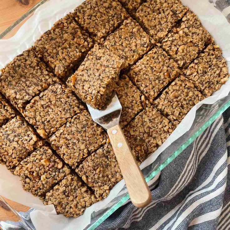 Image for The BEST Easy Homemade Chewy Granola Bars Recipe