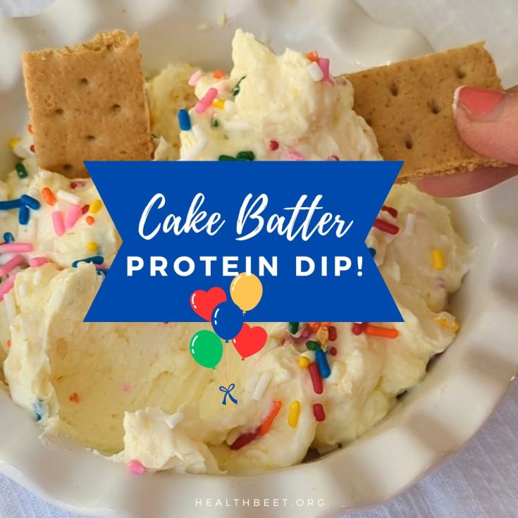 Image for Cake Batter Protein Dip