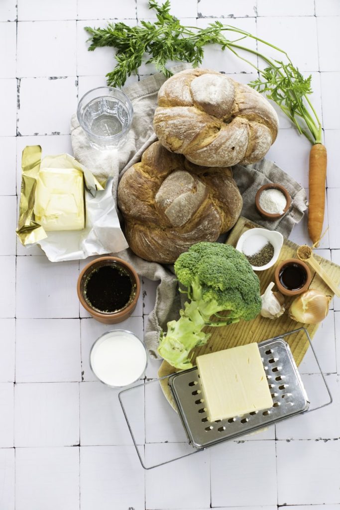 ingredients needed for broccoli cheddar soup